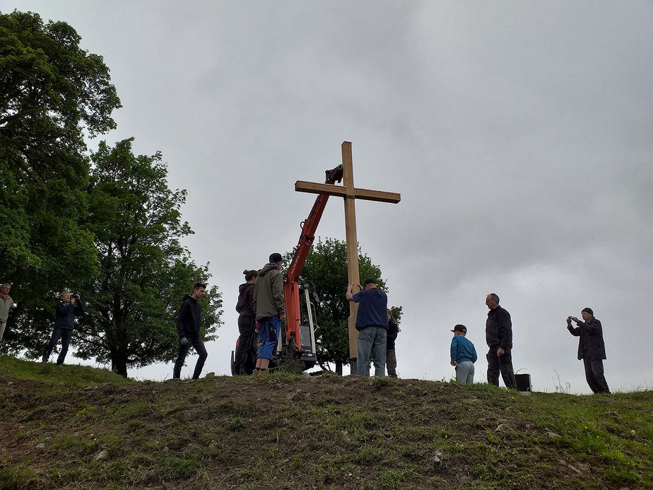 Arbeiten auf dem Hasunger Berg (Foto: Alexander von Rüden)